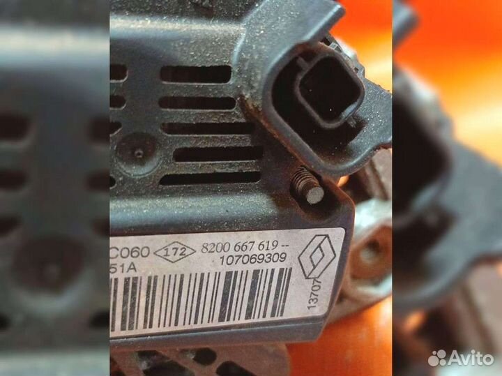 Генератор renault megane