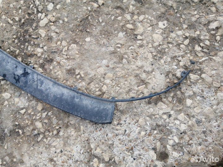 Спойлер губа переднего бампера Kia seed cd 2018