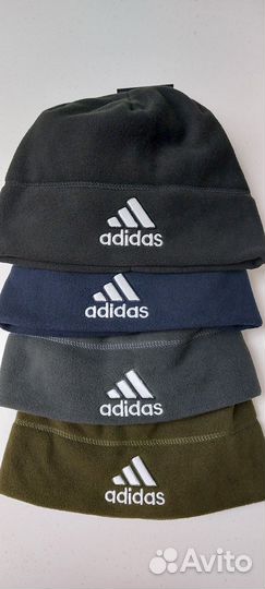 Мужская шапка Adidas флисовая
