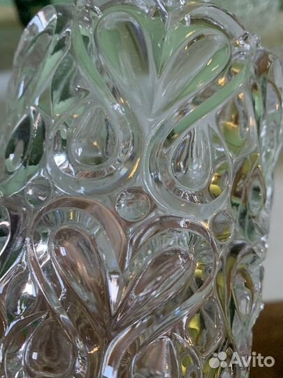 Хрустальные плафоны СССР морозные узоры