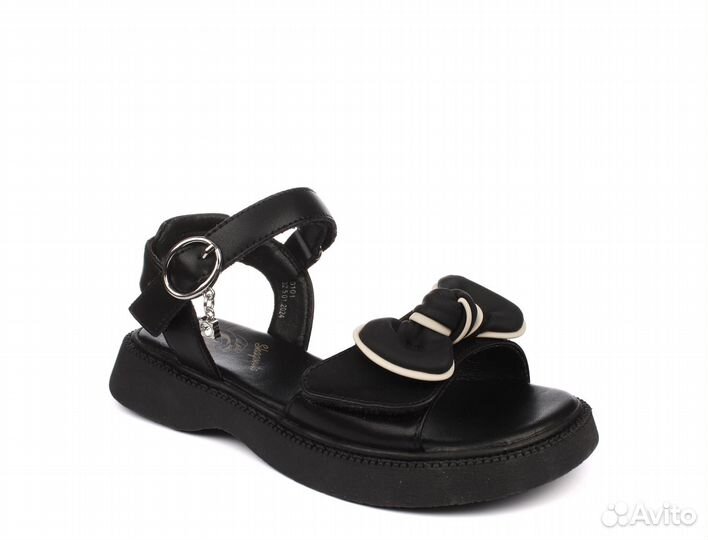 Сандалии Шаговита (Черный, Девочка, 33 / 21.3 см)