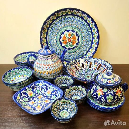 Сахарница. Узбекская посуда