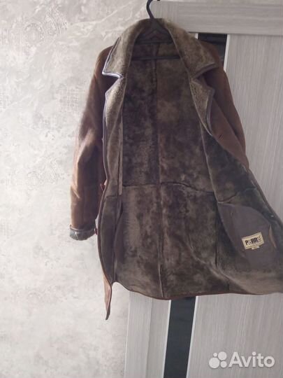 Дубленка натуральная мужская 50 размер