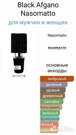 Black Afgano — Nasomatto 30 мл