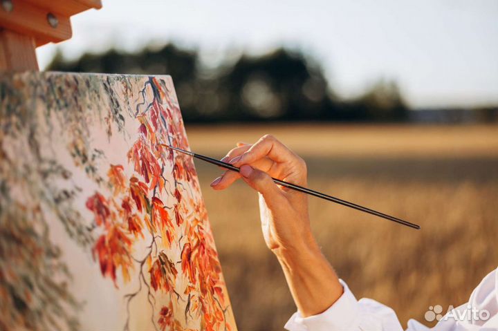 Обучение живописи маслом