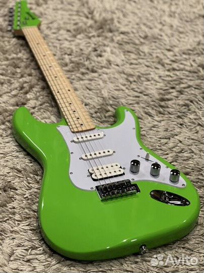 Электрогитара Kramer Focus VT211S Neon Green