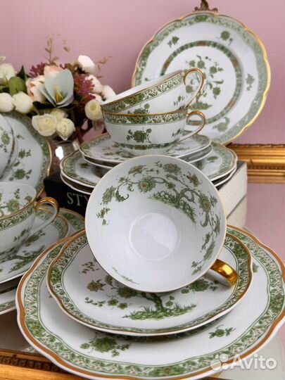 Чайные тройки Limoges Haviland