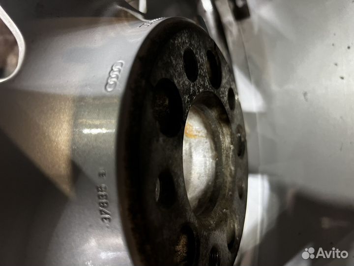 Литые диски r17 на audi бу