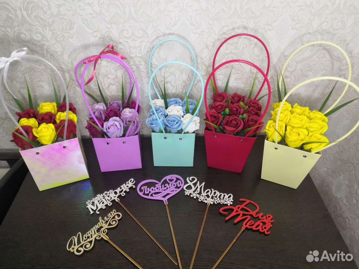 Мыльные розы