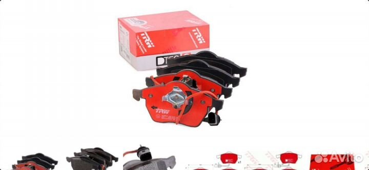 Тормозные колодки TRW gdb1307dteaudi