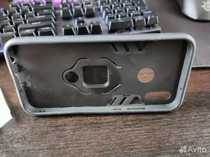 Чехол противоударный с кольцом Huawei P20 Lite