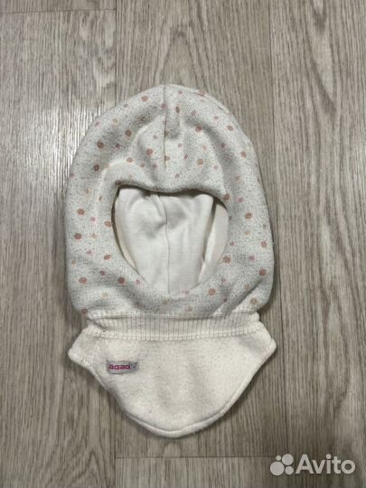 Шапка-шлем, шапки,варежки для девочки