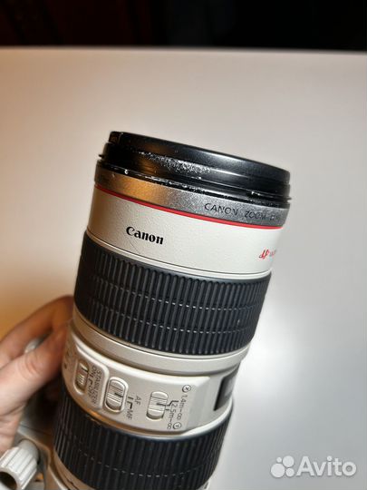 Объектив Canon ef 70-200 2.8 IS