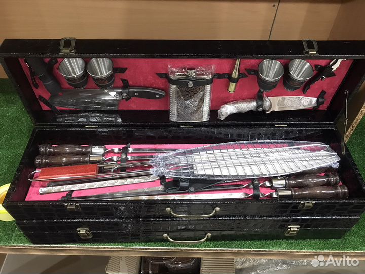 Набор шампуров 7