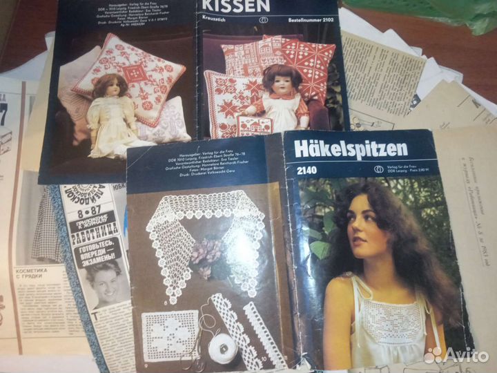 Журналы по рукоделию, вязанию крючком