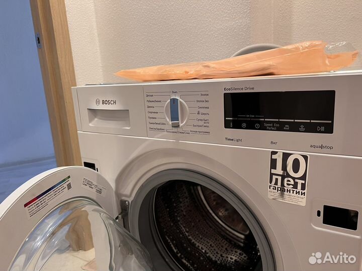 Встраиваемая стиральная машина bosch