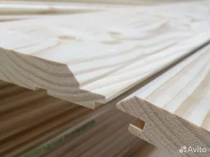 Имитация бруса за м2 17 мм 120 мм 3000 мм, ав