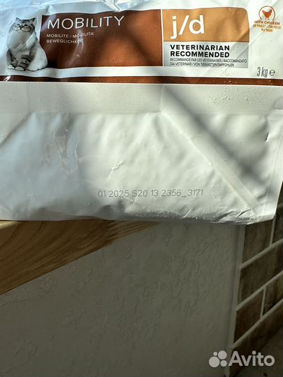 Сухой корм Hill's Prescription Diet j/d для кошек