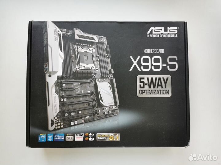Материнская плата asus X99-S