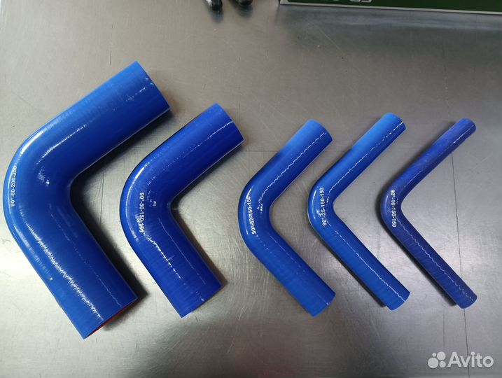 Патрубки силиконовые угол 90