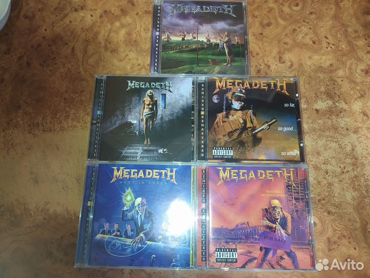 Iron Maiden, Motorhead, AC DC, Megadeth, Metallica