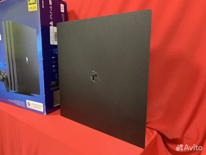 Sony playstation 4 pro черная