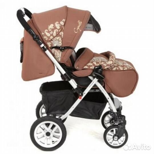 Прогулочная коляска Capella S-803WF Сибирь+ муфта
