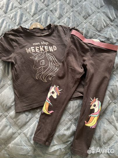 Детские вещи пакетом на девочку 98 104