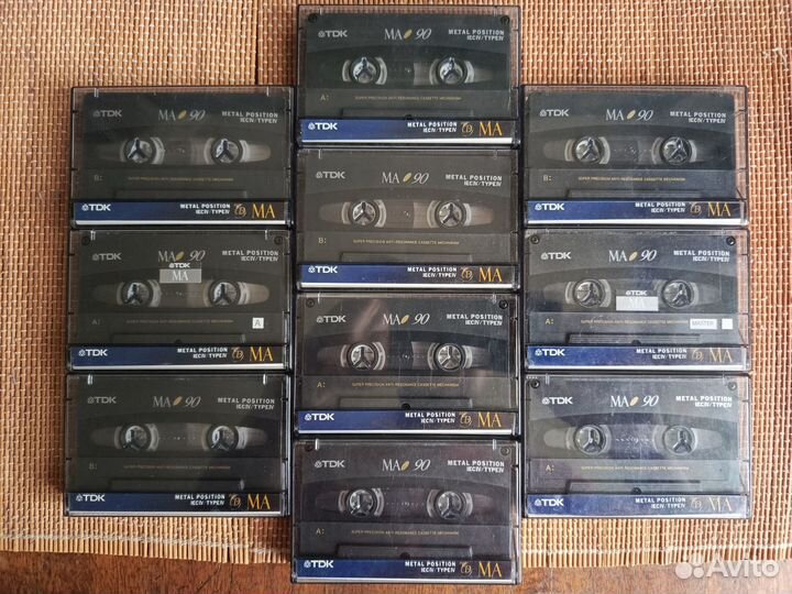 Аудиокассеты флагманские, тип 4 (метал)