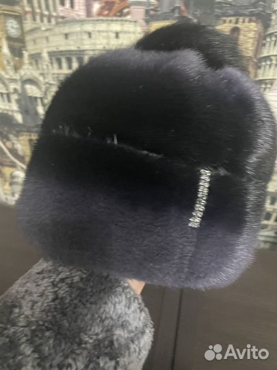 Шапка норковая женская р56-58