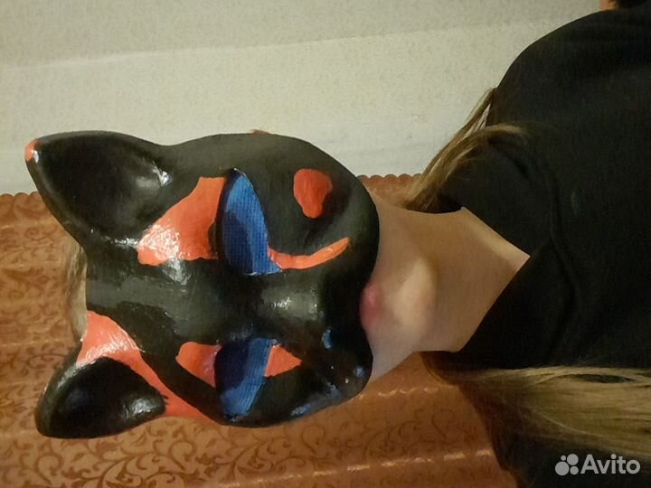 Маска для квадробики основа кота