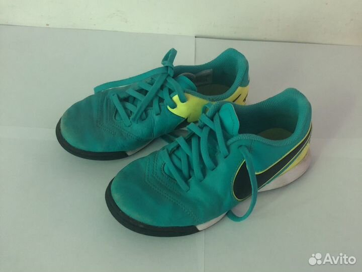 Сороконожки nike tiempo размер eu 32, (20см)