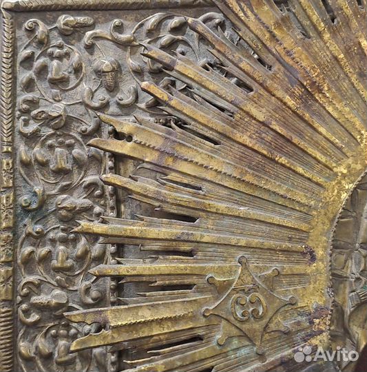 Казанская икона Божией Матери в окладе