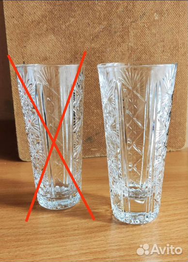 Рюмки СССР хрустальные винтаж