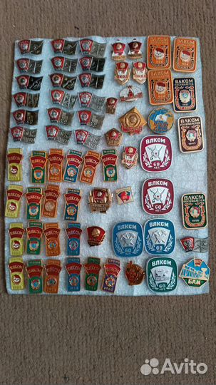 Значки продаю от 50 до 400