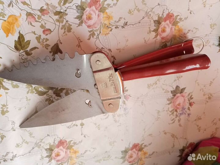 Садовые ножницы кусторез. СССР. новые