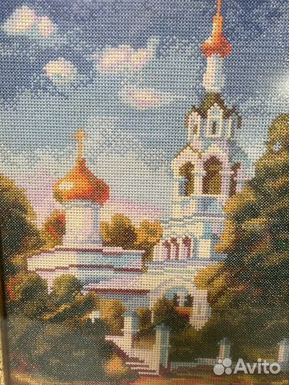 Картина новая - вышивка крестом 20/27 см