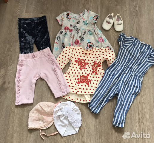 Пакет одежды для девочки, 68 74