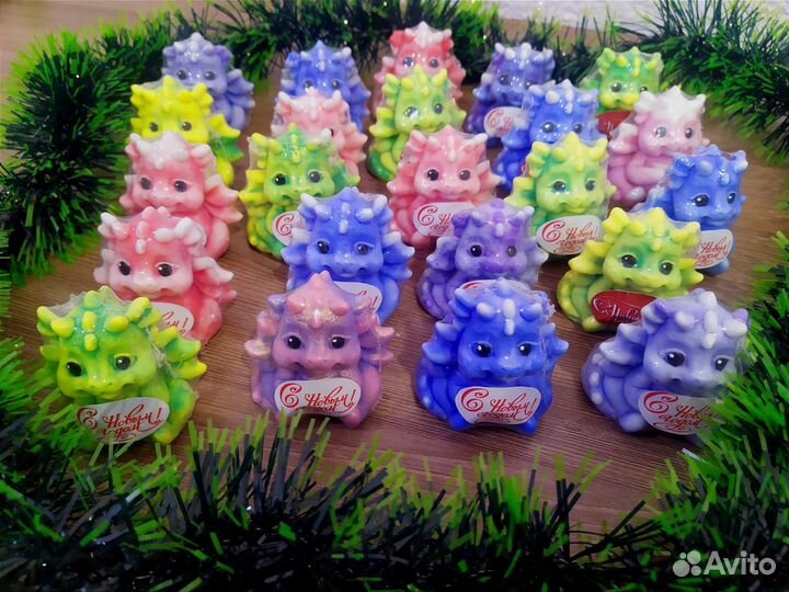 Мыло ручной работы дракончик