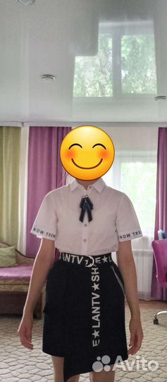 Блузки для девочек в школу