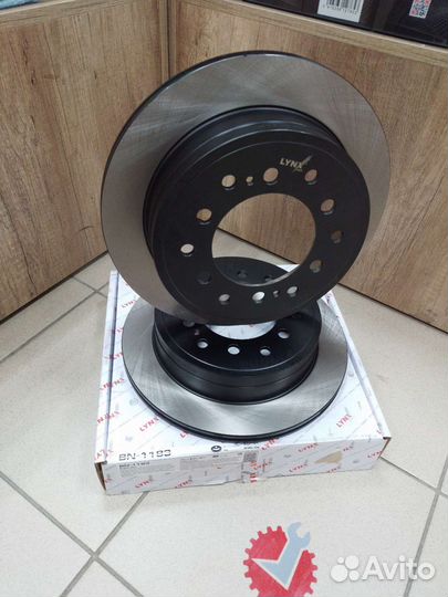 Диски тормозные задние Тойота Прадо 120