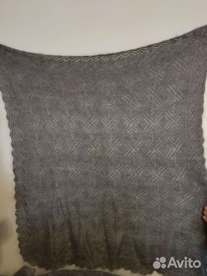 Оренбургский пуховый платок новый