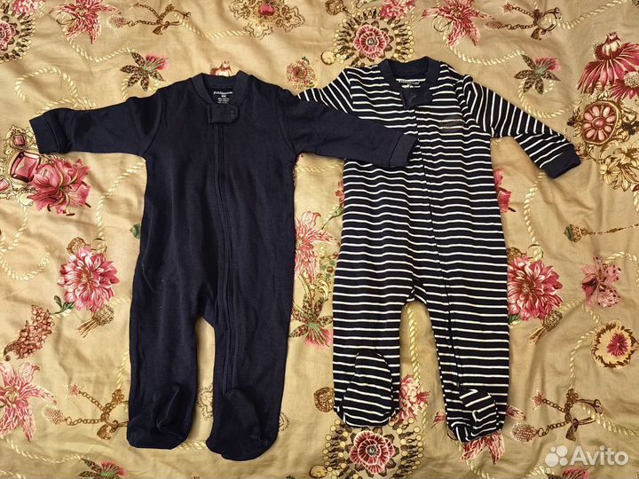 Слипы новые на молнии две штуки 68-74