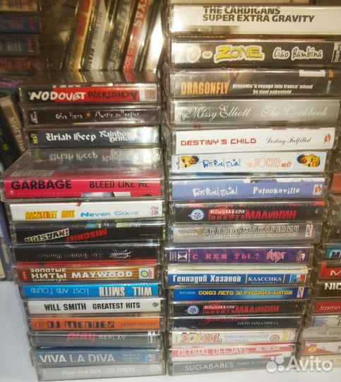 Аудиокассеты новые запечатанные