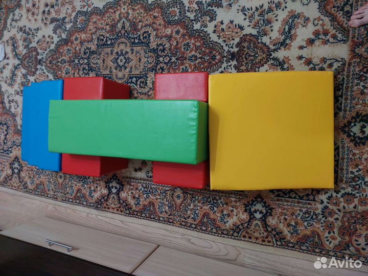 Поролоновый мягкий конструктор детский