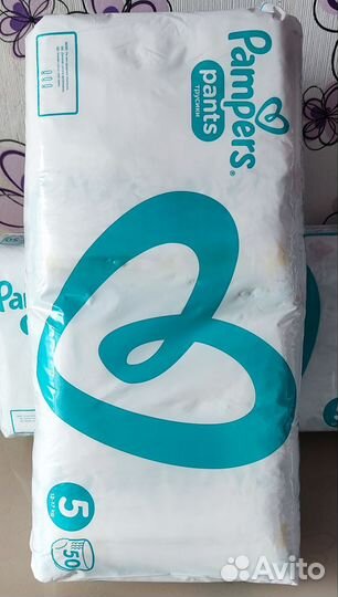 Подгузники трусики памперс 5,6