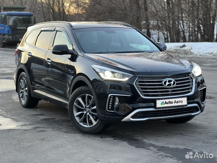 Hyundai Grand Santa Fe 2.2 AT, 2017, 161 000 км