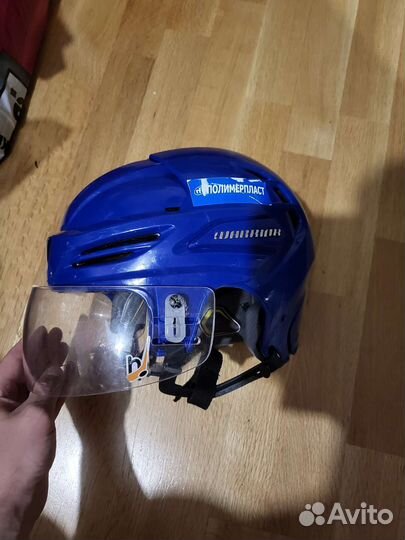 Хоккейный шлем Warrior с визором