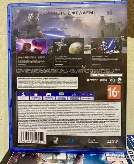 StarWars: Fallen Order игра для PS4