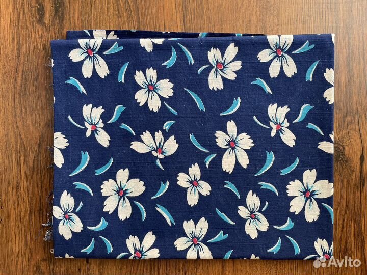 Отрез ткани СССР хлопок